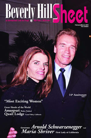 Governor Arnold Schwarzenegger and Maria Shriver First Lady of California